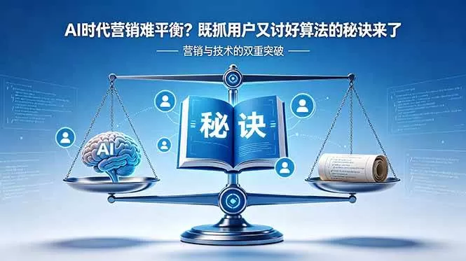 (18600期)AI时代营销难平衡?既抓用户又讨好算法的秘诀来了【原创双语字幕】 (18600期)AI时代营销难平衡?既抓用户又讨好算法的秘诀来了【原创双语字幕】