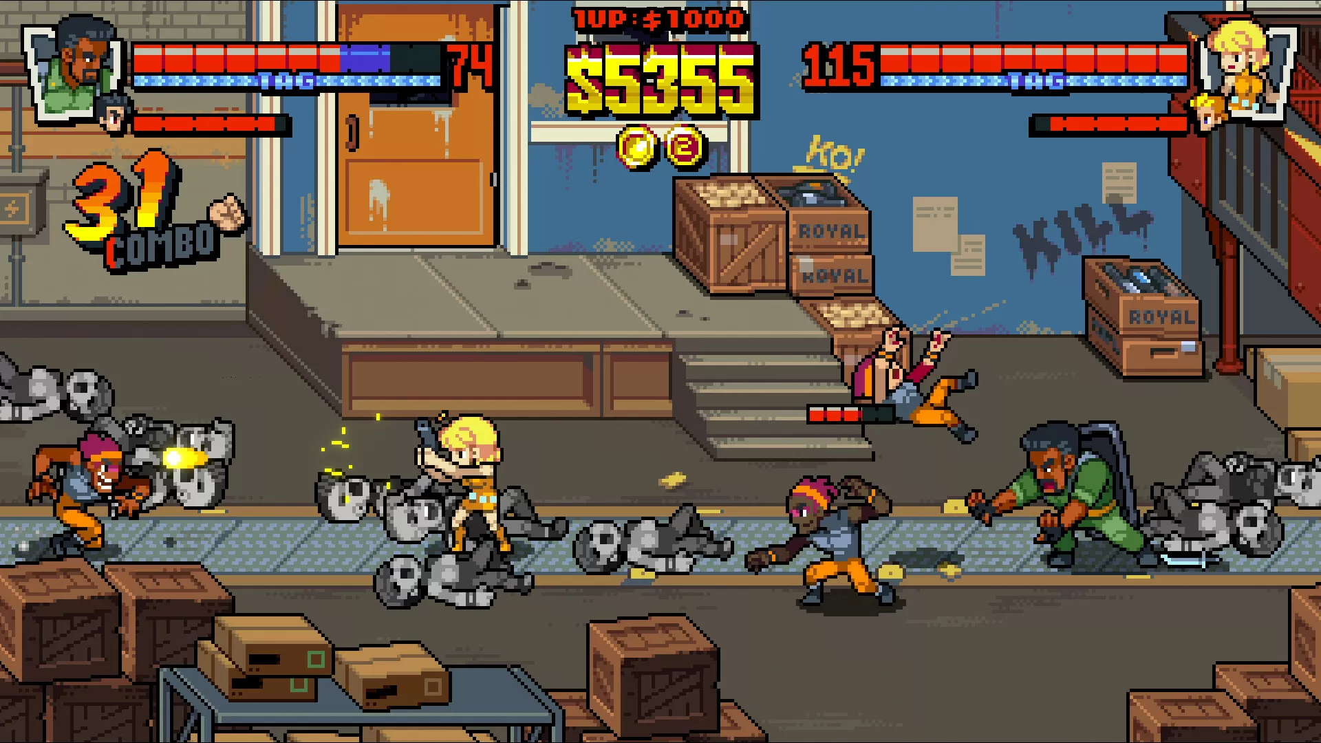 双截龙外传:双龙出海/Double Dragon Gaiden: Rise Of Dragons 双截龙外传:双龙出海/Double Dragon Gaiden: Rise Of Dragons