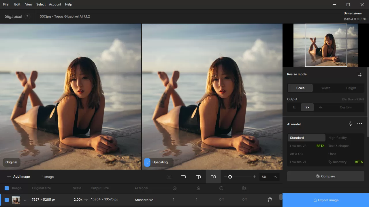 Ai图像放大Topaz Gigapixel v1.3.1高级版